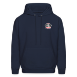 Men's Wolf Hoodie - navy