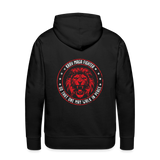 Adult Premium Hoodie - Krav Maga Fighter - black