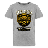 Youth Krav Maga Contact Combat Shirt - heather gray