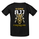 Youth Kore BJJ Samurai Shirt - black