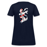 Women's Defang the Snake T-Shirt - navy