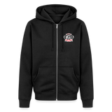 Unisex Premium Organic Zip Hoodie - black