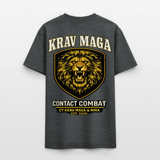 Adult Krav Maga Contact Combat T-Shirt - deep heather