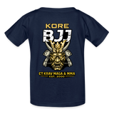 Youth Kore BJJ Samurai Shirt - navy