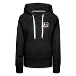 Women’s Wolf Pack Hoodie - charcoal grey