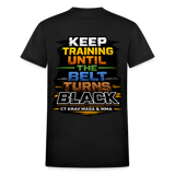 Adult Krav Maga Keep Training T-Shirt - black
