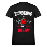 Kickboxing Therapy Gildan Ultra Cotton Adult T-Shirt - black