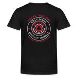 Thank You Imi Gildan Ultra Cotton Youth T-Shirt - black
