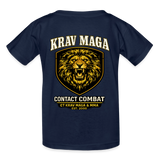 Youth Krav Maga Contact Combat Shirt - navy