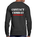 Contact Combat Long Sleeve Men's Shirt - heather black