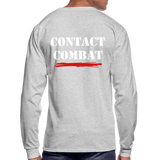 Contact Combat Long Sleeve Men's Shirt - heather gray