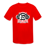 Youth Logo Moisture Wicking T-Shirt - red