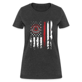 Women's Allied Combative Arts Federation T-Shirt - heather black