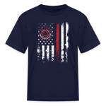 Kid's Allied Combative Arts Federation T-Shirt - navy