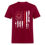 Men's Allied Combative Arts Federation T-Shirt - burgundy